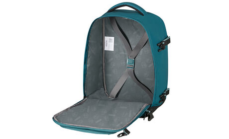 Vaateosasto ristikkäisillä kumunauhoilla