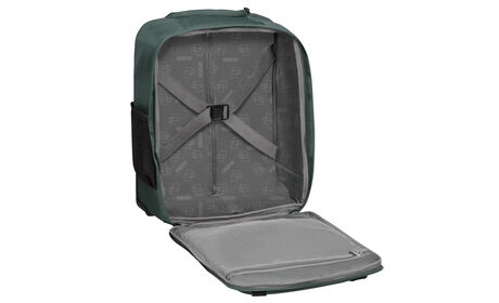 Vaateosasto ristikkäisillä kumunauhoilla