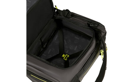 Vaateosasto ristikkäisillä kumunauhoilla