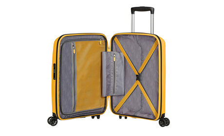 Interior organisation with extra zipped apron pocket