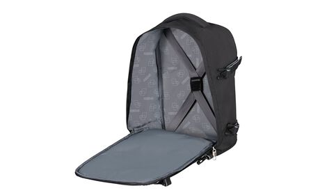 Vaateosasto ristikkäisillä kumunauhoilla