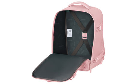 Vaateosasto ristikkäisillä kumunauhoilla