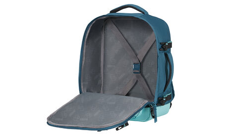 Vaateosasto ristikkäisillä kumunauhoilla