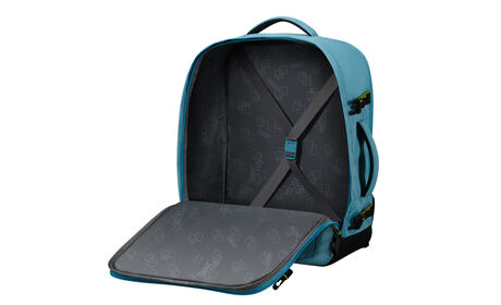 Vaateosasto ristikkäisillä kumunauhoilla