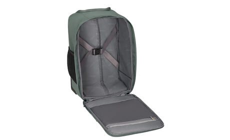 Vaateosasto ristikkäisillä kumunauhoilla