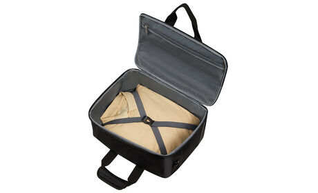 Vaateosasto ristikkäisillä kumunauhoilla