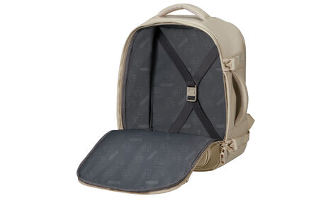 Vaateosasto ristikkäisillä kumunauhoilla