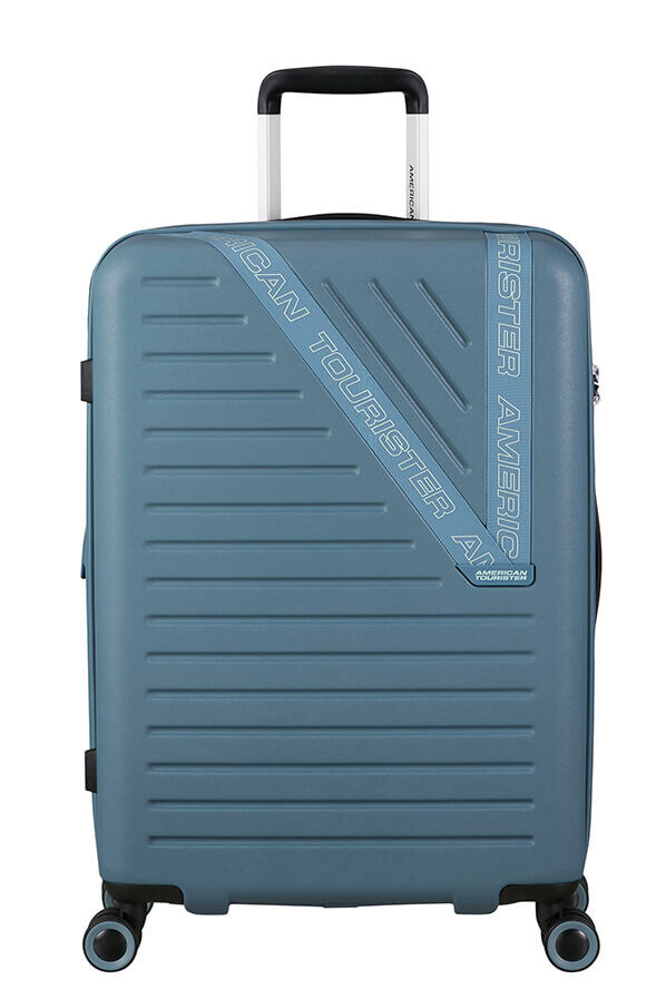 American Tourister Dynabelt Spinner EXP TSA 66cm  Rainstorm Blue