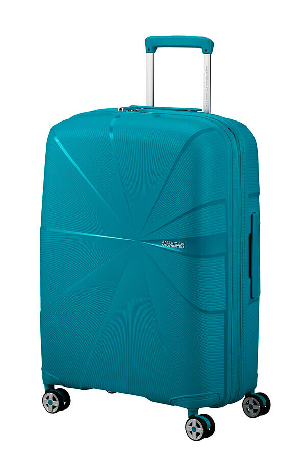 American Tourister Starvibe Spinner Expandable TSA 67cm Verdigris