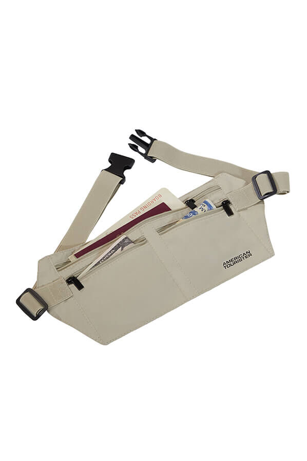 Money Belt RFID-rahavy&ouml; | American Tourister American Tourist. Ta RFID Money Belt Bag  Sand