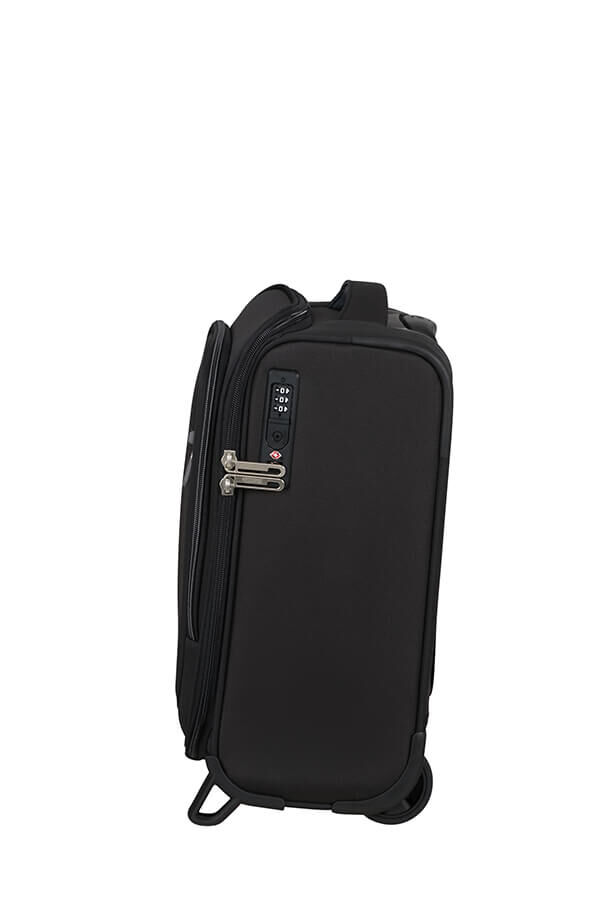 Cloudrider Kaksipy&ouml;r&auml;inen matkalaukku S/M | American Tourister Cloudrider Upright Underseater Tsa  Jet Black