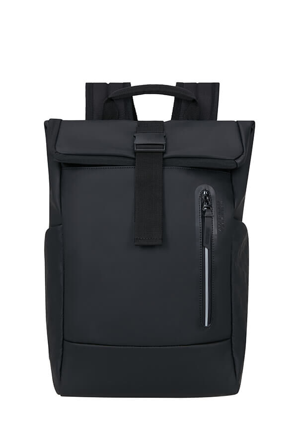 Urban Tide Reppu 14'' rolltop 14" | American Tourister Urban Tide Rolltop Laptop Backpack 14'  Black