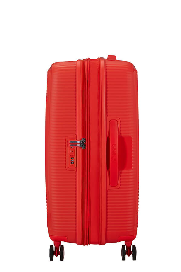 American Tourister SoundBox Spinner TSA Expandable 67cm  Neon Orange