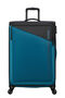 American Tourister Daring Dash Spinner Expandable TSA L  Black/Blue