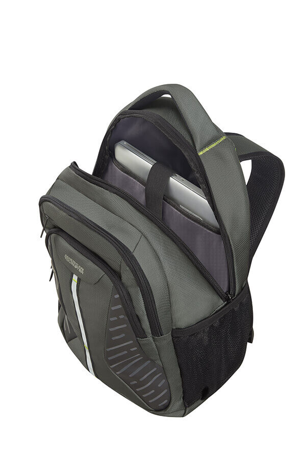 AT Work Laptop Backpack Grey Rolling Luggage Finland