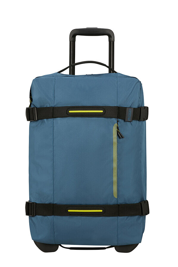American Tourister Urban Track Duffle with Wheels S  Coronet Blue