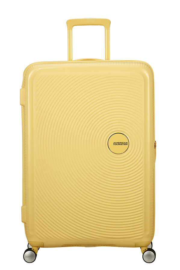 American Tourister SoundBox Spinner TSA Expandable 77cm  Pastel Yellow