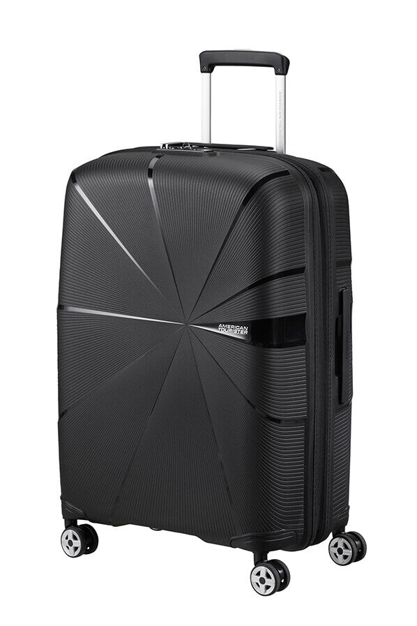 American Tourister Starvibe Spinner Expandable TSA 67cm Black