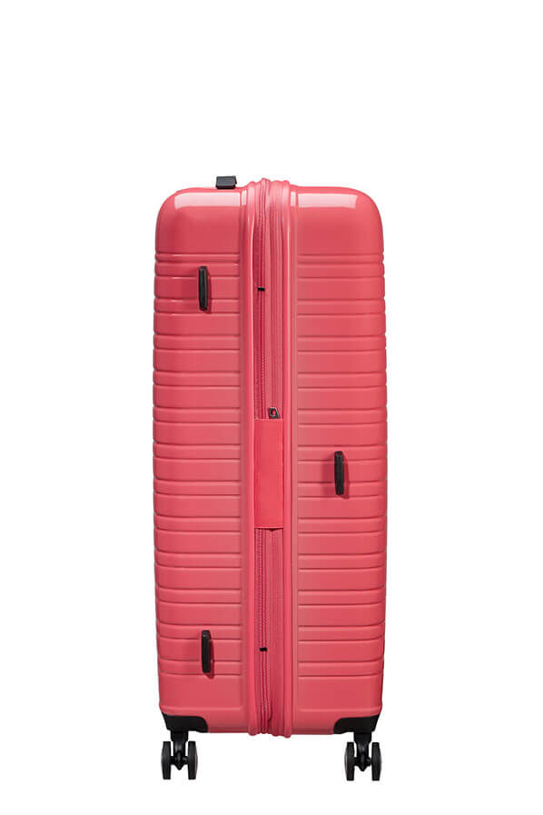 Flashline Pop Suuri matkalaukku | American Tourister Flashline Pop Spinner Exp TSA 78cm  Coral Pink