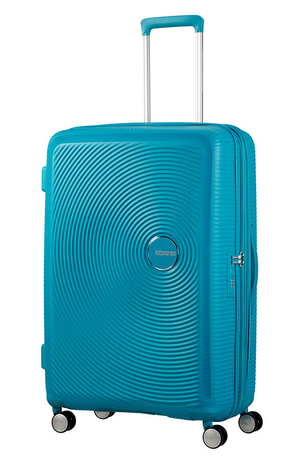 American Tourister Soundbox Spinner Expandable 77cm Summer Blue