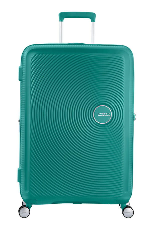 American Tourister Soundbox Spinner TSA Expandable 77cm  Forest Green