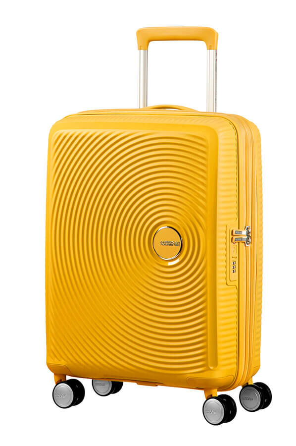 American Tourister Soundbox Spinner 55  Golden Yellow