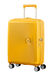 American Tourister Soundbox Nelipyöräinen laajennettava matkalaukku 55cm Golden Yellow