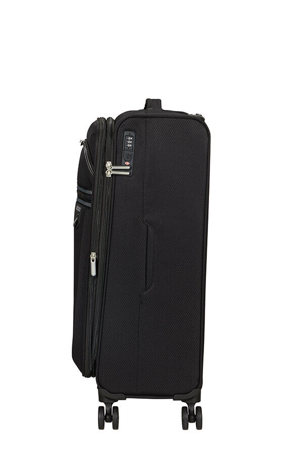 American Tourister Aerospin Spinner Expandable M  Black
