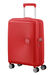 American Tourister Soundbox Nelipyöräinen laajennettava matkalaukku 55cm Coral Red