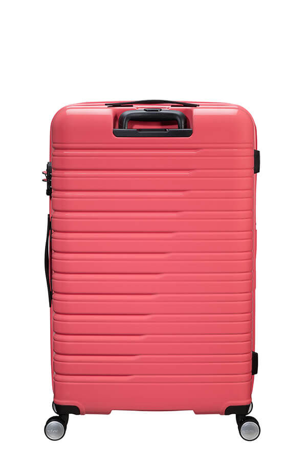 Flashline Pop Suuri matkalaukku | American Tourister Flashline Pop Spinner Exp TSA 78cm  Coral Pink