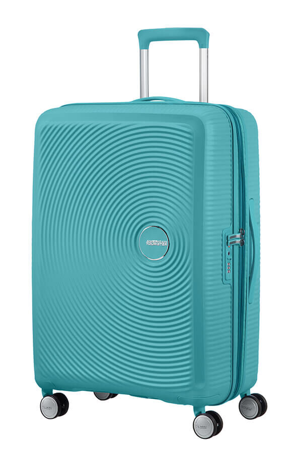 American Tourister Soundbox Spinner Expandable 67cm  Turquoise Tonic