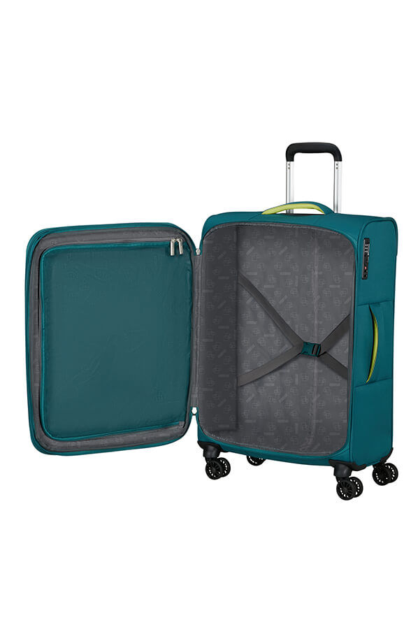 American Tourister Cloudrider Spinner EXP TSA M  Misty Teal