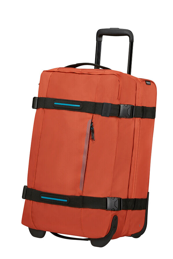 American Tourister Urban Track Duffle with Wheels S  Radiant Orange