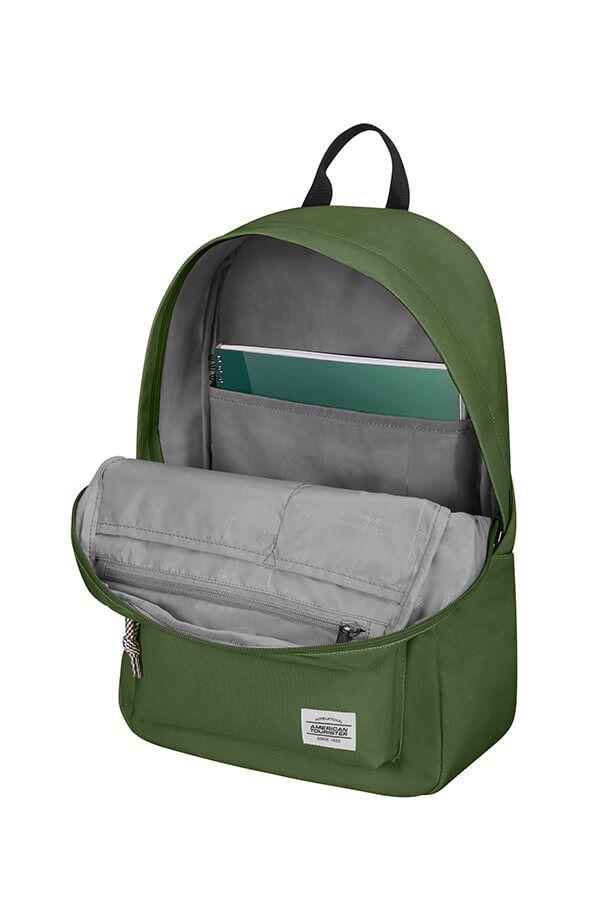 American Tourister Upbeat Backpack Zip  Olive Green