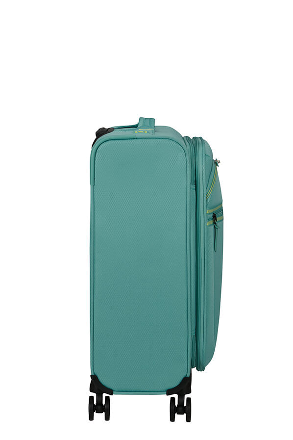 American Tourister Aerospin Spinner Expandable S  Dusty Turquoise