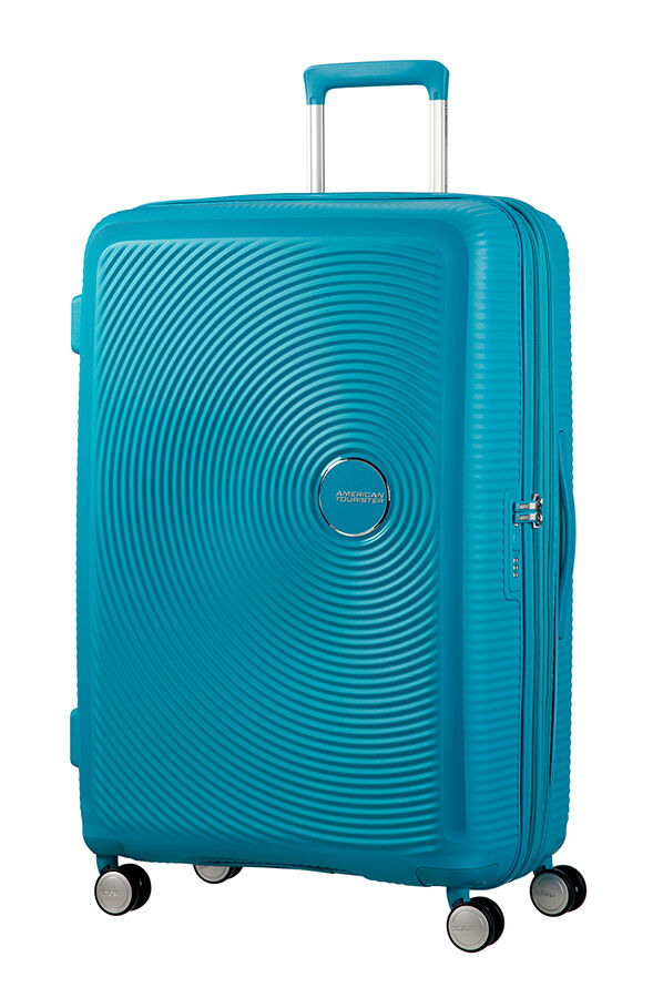 American Tourister Soundbox Spinner Expandable 77cm Summer Blue