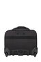 American Tourister At Work Rolling Tote  15.6inch Black/Orange