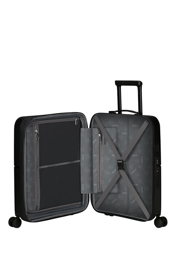 American Tourister DashPop Spinner Expandable TSA 55cm True Black