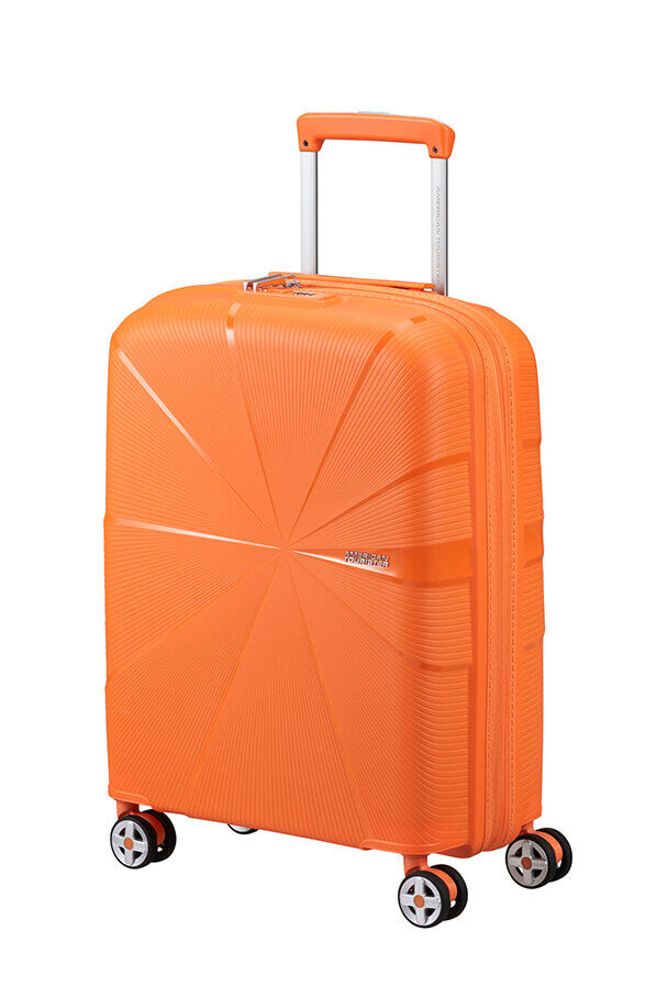 American Tourister Starvibe Spinner Expandable TSA 55cm Papaya Smoothie