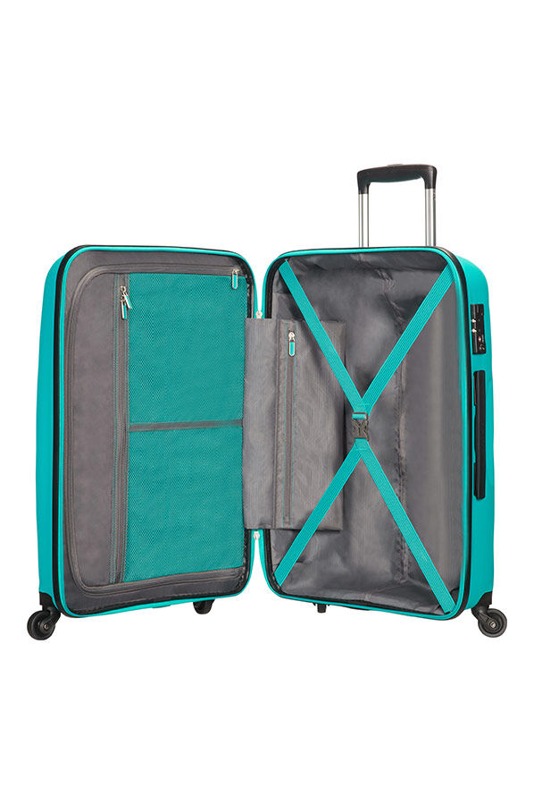 American Tourister Bon Air 4-wheel 66cm medium Spinner suitcase Deep Turquoise