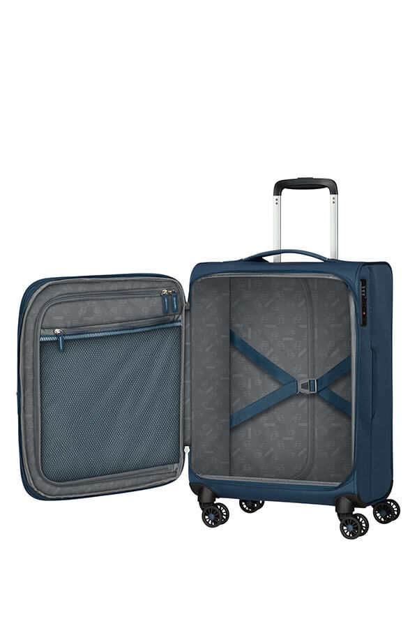 American Tourister Aerospin Spinner Expandable S  Indigo