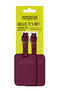 Luggage Tags Nimilappu &ndash; Setti 2 kpl
