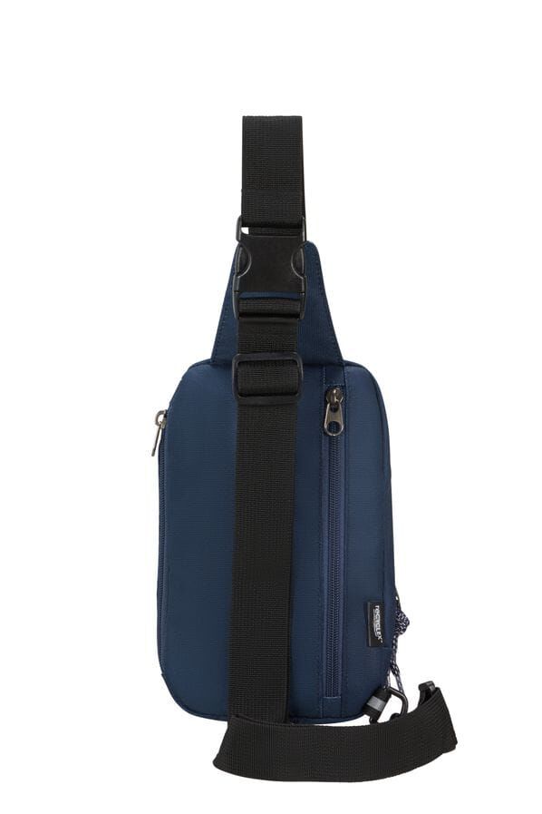 American Tourister Brightup Sling Bag Zip  Navy