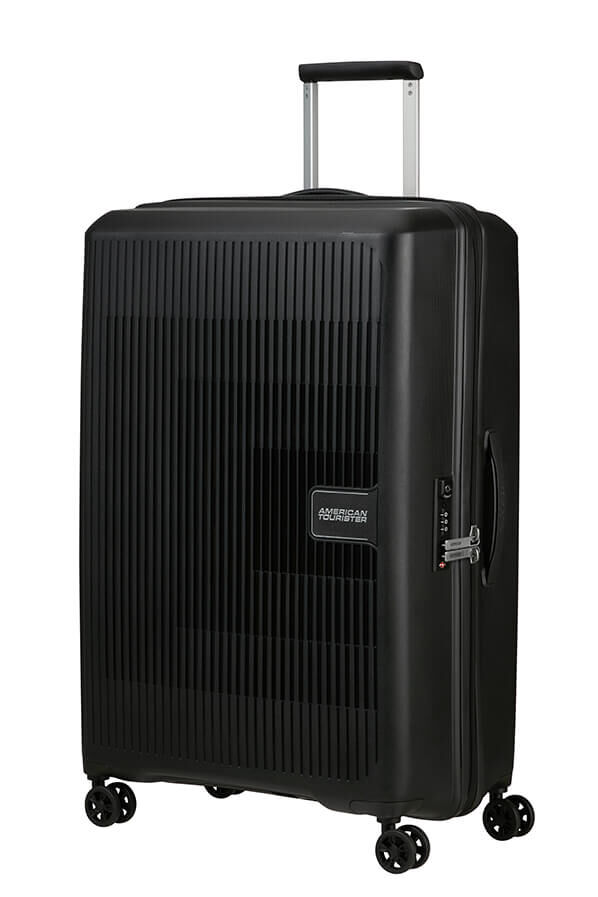 American Tourister Aerostep Spinner 77/28 Exp Tsa 77cm  Black