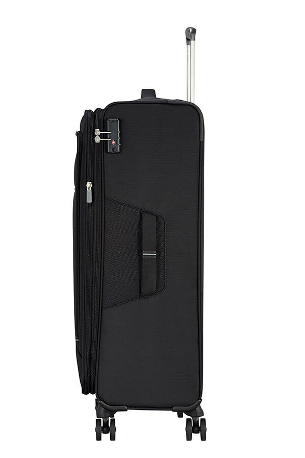 American Tourister Crosstrack Spinner Expandable 79cm  Black/Grey