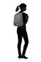 American Tourister Brightup Backpack Zip  Grey Melange