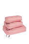 Packing Cubes 3 pakkauskuution sarja | American Tourister American Tourist. Ta Packing Cubes S/M/L  Pink/Mauve