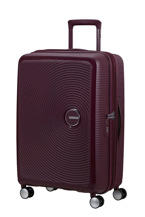 American Tourister SoundBox Spinner TSA Expandable 67cm  Wild Cherry