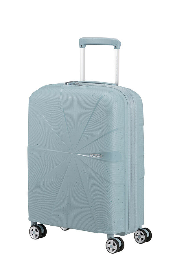 American Tourister StarVibe Spinner Expandable TSA LTD 55cm  Azzurro Speckles