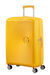 American Tourister Soundbox Nelipyöräinen laajennettava matkalaukku 67cm Golden Yellow